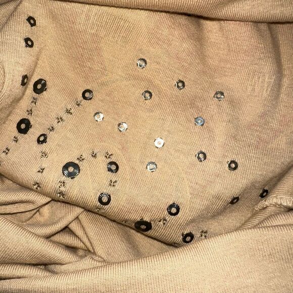 Bejeweled By Susan Fixel Vintage "Crown‎ Roses" M Top NWOT Swarovski crystals - Picture 12 of 12